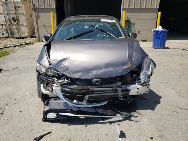 2HGFB2F99FH504851 - 2015 HONDA CIVIC EXL 棕色 照片 5