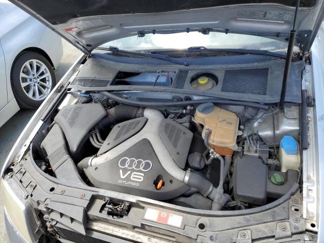 WAUYP64B71N040798 - 2001 AUDI ALLROAD SILVER photo 11