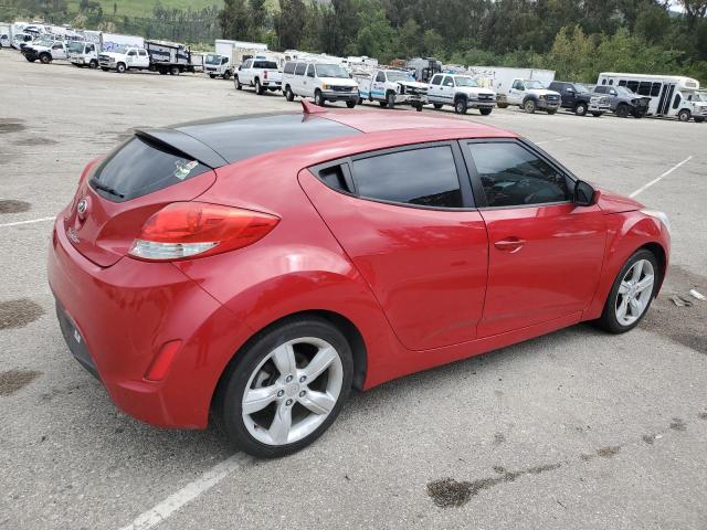 KMHTC6AD7EU186768 - 2014 HYUNDAI VELOSTER RED photo 3