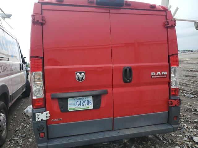 3C6TRVNG4HE500422 - 2017 RAM PROMASTER 1500 STANDARD RED photo 6