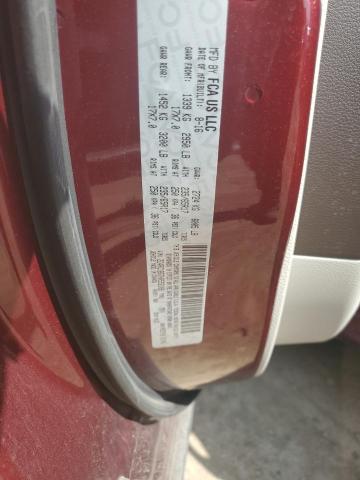 2C4RC1BG7HR552188 - 2017 CHRYSLER PACIFICA TOURING L Qırmızı foto 13