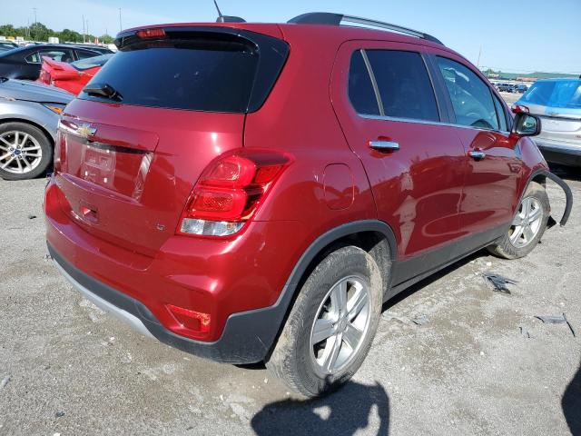 3GNCJLSB1LL142737 - 2020 CHEVROLET TRAX 1LT RED photo 3