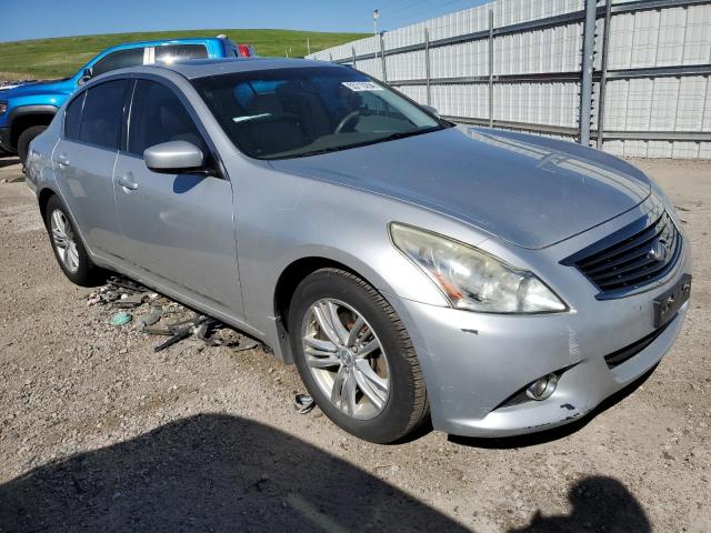 JN1CV6AR2CM670597 - 2012 INFINITI G37 SILVER photo 4