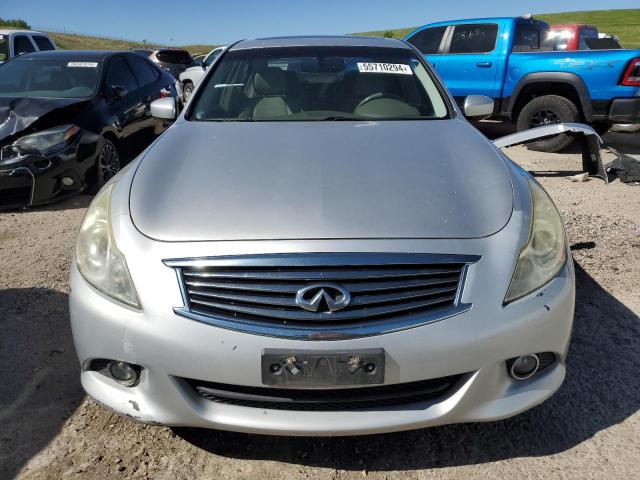 JN1CV6AR2CM670597 - 2012 INFINITI G37 SILVER photo 5