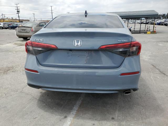 2HGFE2F55PH528635 - 2023 HONDA CIVIC SPORT GRAY photo 6