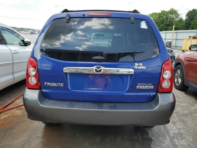 4F2CZ04165KM36918 - 2005 MAZDA TRIBUTE S BLUE photo 6