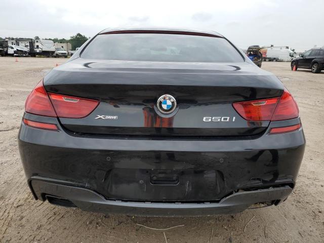 WBA6D6C51HG388428 - 2017 BMW 650 XI GRAN COUPE BLACK photo 6