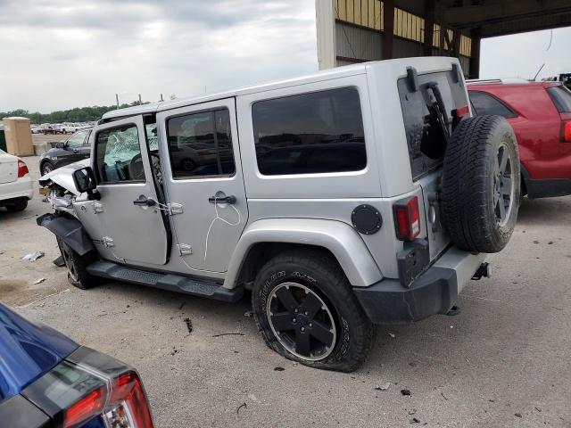 1C4HJWEG0CL282863 - 2012 JEEP WRANGLER U SAHARA SILVER photo 2