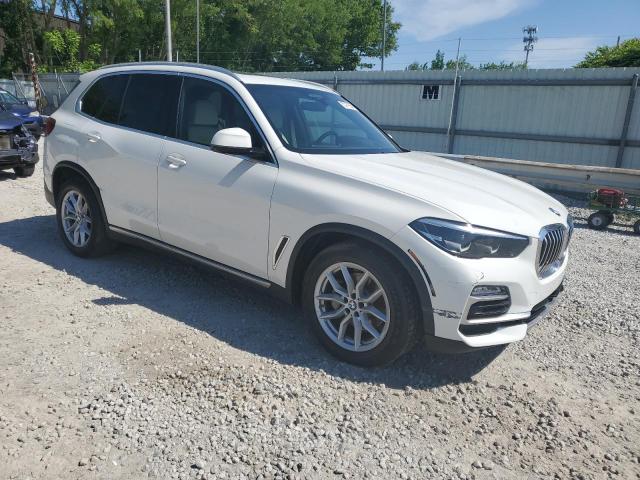 5UXCR6C01L9C40712 - 2020 BMW X5 XDRIVE40I WHITE photo 4