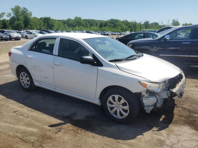 2T1BU4EE3AC348200 - 2010 TOYOTA COROLLA BASE WHITE photo 4