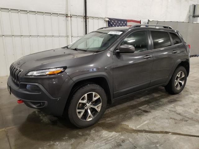 1C4PJMBS6FW754155 - 2015 JEEP CHEROKEE TRAILHAWK GRAY photo 1