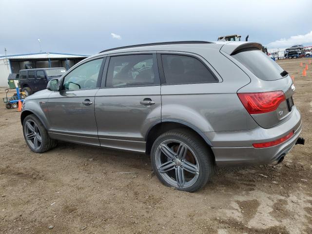 WA1DGAFE1FD023949 - 2015 AUDI Q7 PRESTIGE GRAY photo 2