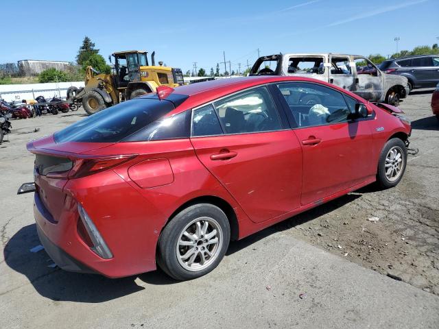 JTDKARFP5J3103476 - 2018 TOYOTA PRIUS PRIM 红色 照片 3