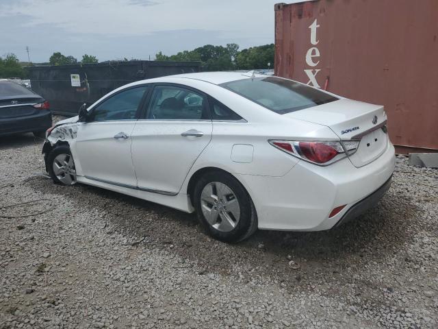 KMHEC4A4XCA036634 - 2012 HYUNDAI SONATA HYBRID WHITE photo 2