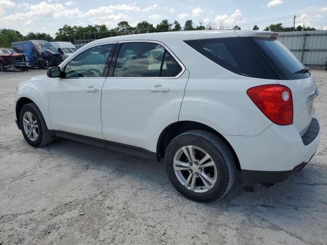 2GNALBEK3D1152356 - 2013 CHEVROLET EQUINOX LS WHITE photo 2