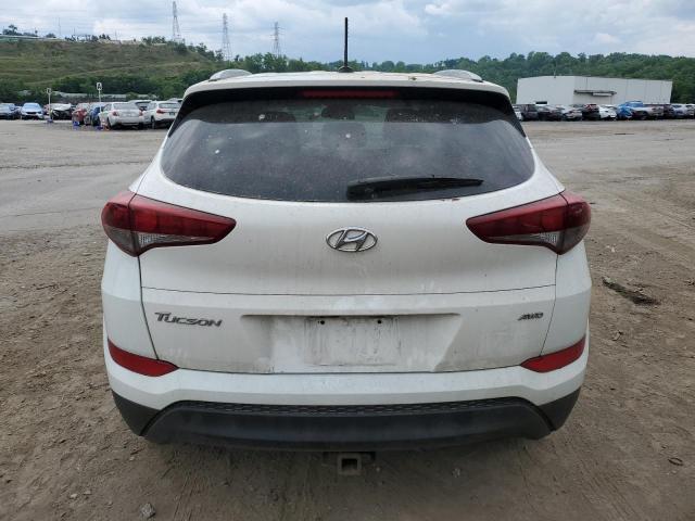 KM8J3CA47GU061956 - 2016 HYUNDAI TUCSON LIMITED WHITE photo 6