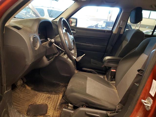 1C4NJRFB5CD567737 - 2012 JEEP PATRIOT LATITUDE ORANGE photo 7