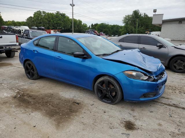 1C3CDFBB5FD187504 - 2015 DODGE DART SXT BLUE photo 4