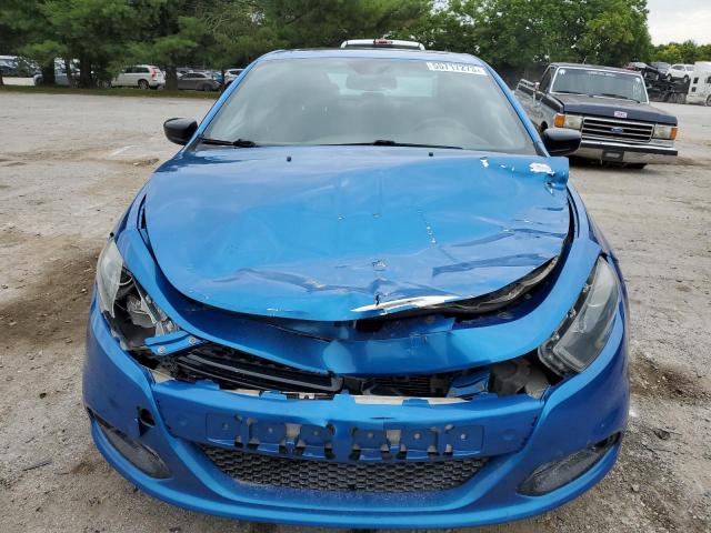 1C3CDFBB5FD187504 - 2015 DODGE DART SXT BLUE photo 5