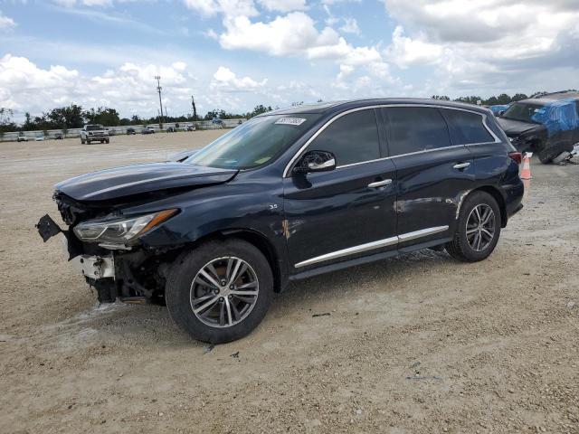 5N1DL0MN2KC559447 - 2019 INFINITI QX60 LUXE BLUE photo 1