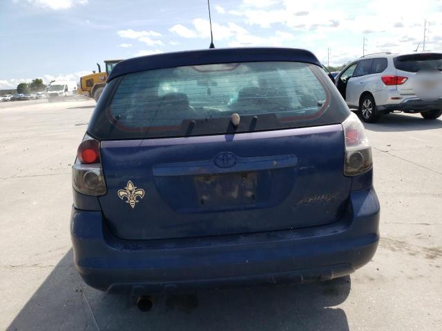 2T1KR32E93C028284 - 2003 TOYOTA MATRIX XR Niebieski zdjęcie 6
