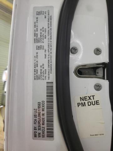 3C6UR5JL0NG178563 - 2022 RAM 2500 BIG HORN/LONE STAR WHITE photo 12