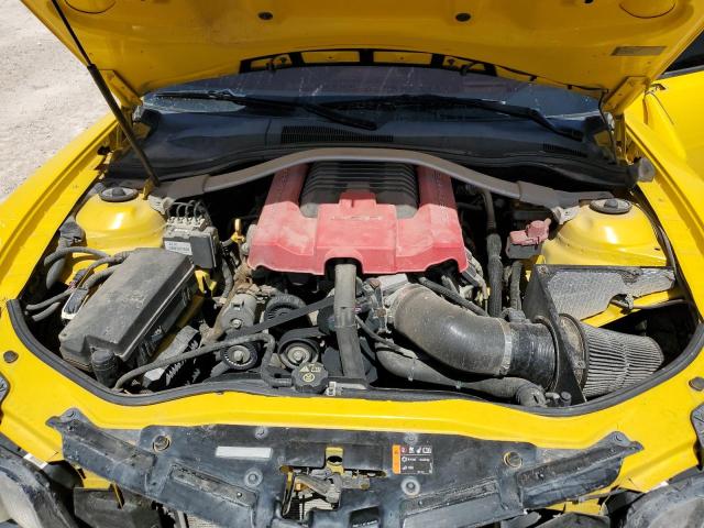 2G1FZ1EP6D9804092 - 2013 CHEVROLET CAMARO ZL1 YELLOW photo 11