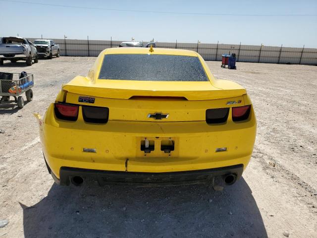 2G1FZ1EP6D9804092 - 2013 CHEVROLET CAMARO ZL1 YELLOW photo 6