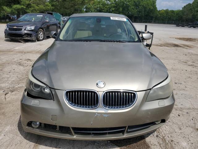 WBANE73576CM38705 - 2006 BMW 530 I TAN photo 5