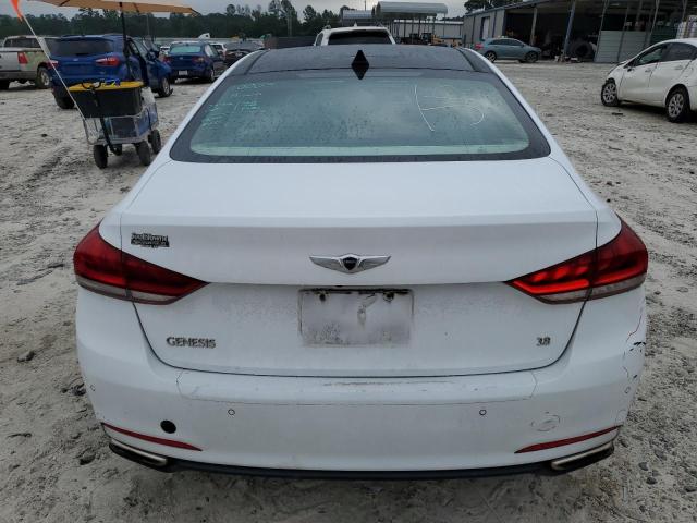 KMHGN4JE7FU070903 - 2015 HYUNDAI GENESIS 3.8L WHITE photo 6