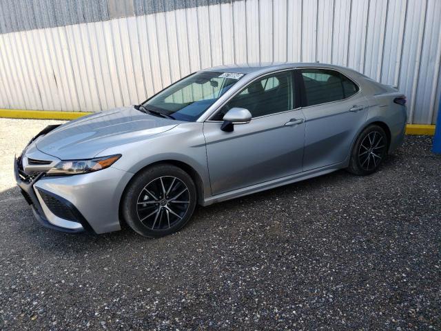 4T1G11AK1PU735845 - 2023 TOYOTA CAMRY SE NIGHT SHADE SILVER photo 1