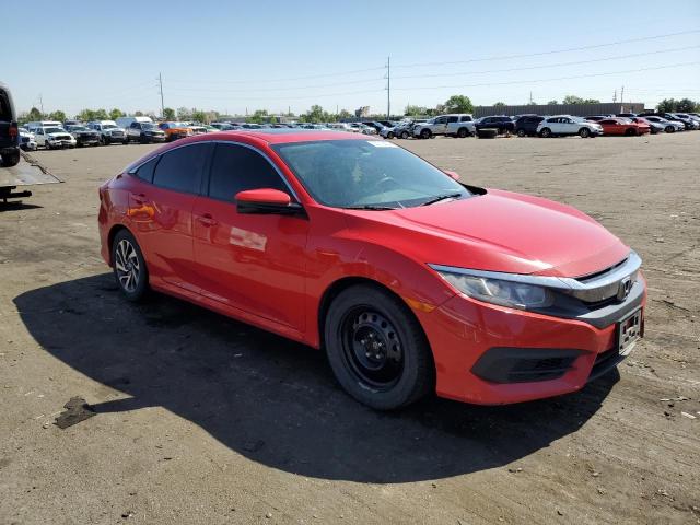 2HGFC2F7XJH510291 - 2018 HONDA CIVIC EX RED photo 4