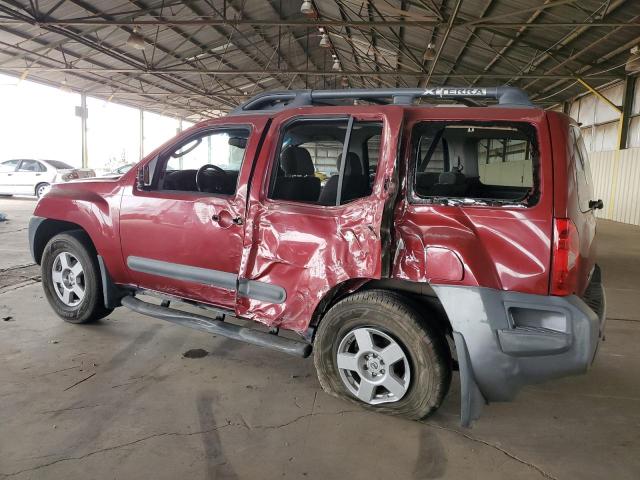 5N1AN08U65C641040 - 2005 NISSAN XTERRA OFF ROAD RED photo 2