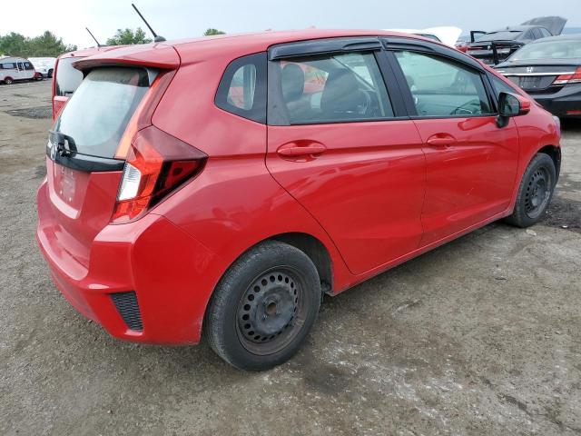 3HGGK5H57FM735958 - 2015 HONDA FIT LX RED photo 3