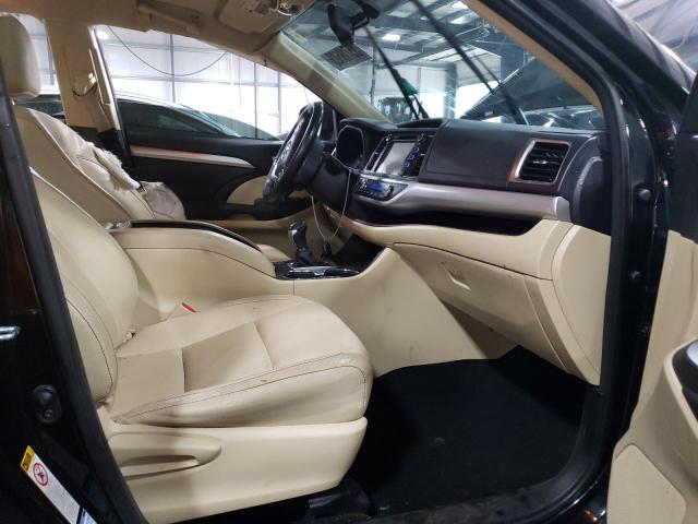 5TDJKRFH6FS179313 - 2015 TOYOTA HIGHLANDER XLE Սև լուսանկար 7