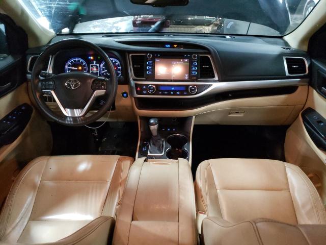 5TDJKRFH6FS179313 - 2015 TOYOTA HIGHLANDER XLE Սև լուսանկար 8