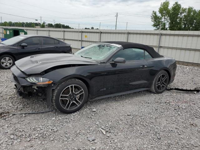 1FATP8UH8J5110098 - 2018 FORD MUSTANG BLACK photo 1