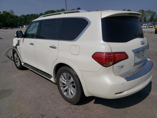 JN8AZ2NE4H9151333 - 2017 INFINITI QX80 BASE WHITE photo 2