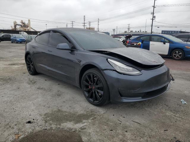 5YJ3E1EA1KF311219 - 2019 TESLA MODEL 3 GRAY photo 4