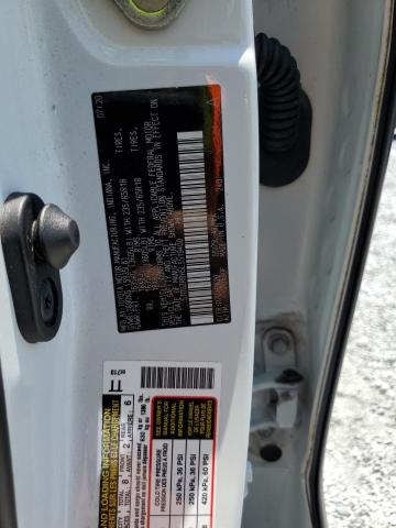 5TDGZRBH5LS519400 - 2020 TOYOTA HIGHLANDER XLE WHITE photo 13