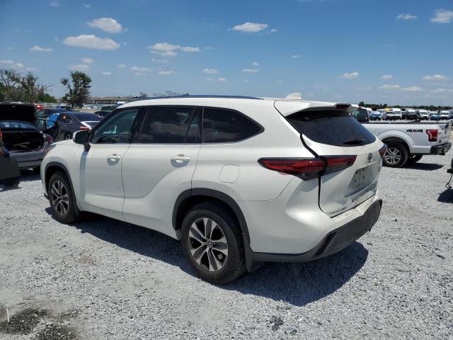 5TDGZRBH5LS519400 - 2020 TOYOTA HIGHLANDER XLE WHITE photo 2