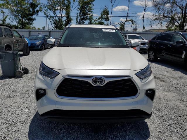5TDGZRBH5LS519400 - 2020 TOYOTA HIGHLANDER XLE WHITE photo 5