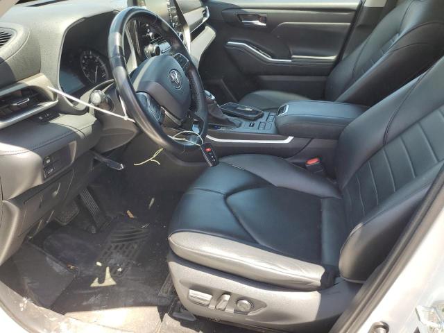 5TDGZRBH5LS519400 - 2020 TOYOTA HIGHLANDER XLE WHITE photo 7