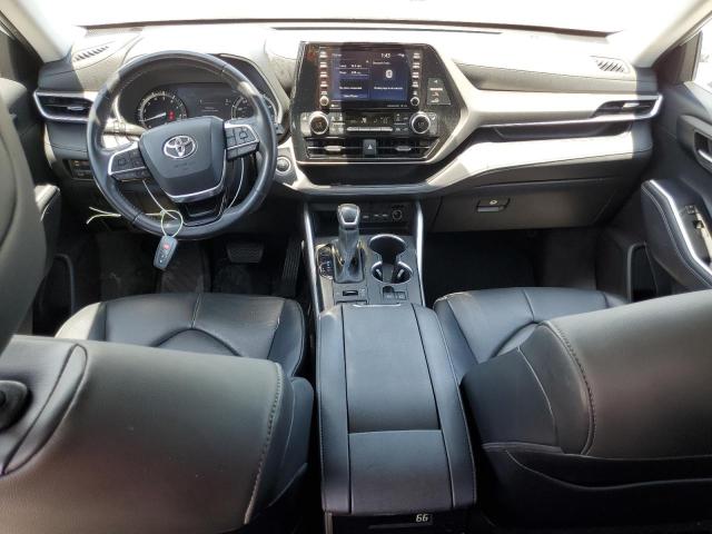 5TDGZRBH5LS519400 - 2020 TOYOTA HIGHLANDER XLE WHITE photo 8