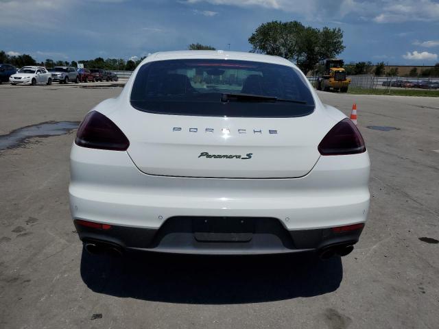 WP0AD2A70EL044747 - 2014 PORSCHE PANAMERA S HYBRID WHITE photo 6