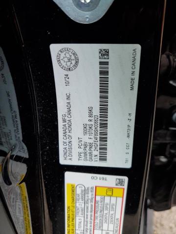 2HGFE4F89SH006623 - 2025 HONDA CIVIC SPORT Schwarz Foto 12