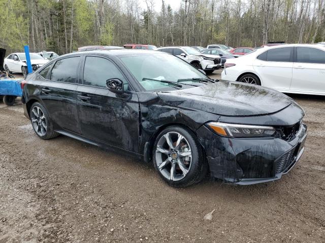 2HGFE4F89SH006623 - 2025 HONDA CIVIC SPORT Schwarz Foto 4