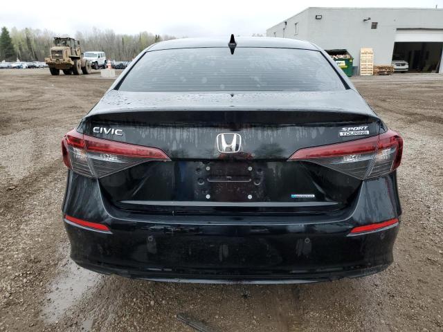 2HGFE4F89SH006623 - 2025 HONDA CIVIC SPORT Schwarz Foto 6