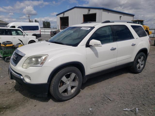 1GKKVSED5BJ223556 - 2011 GMC ACADIA SLT-2 WHITE photo 1