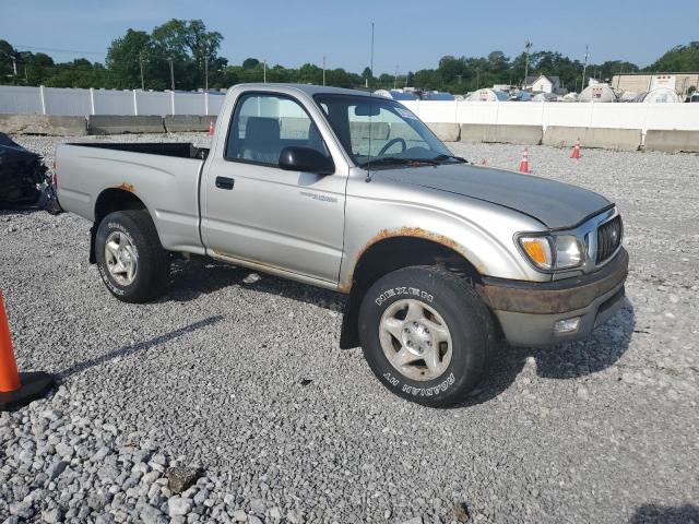 5TEPM62N41Z820310 - 2001 TOYOTA TACOMA SILVER photo 4